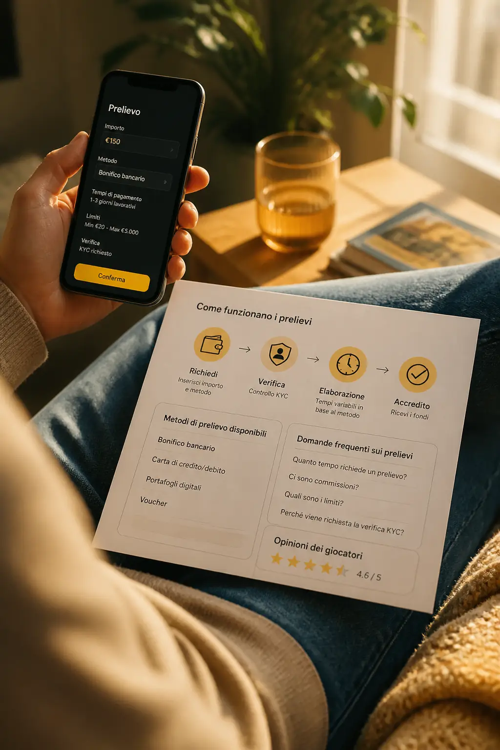 Boomerang Casino: prelievi, tempi e limiti